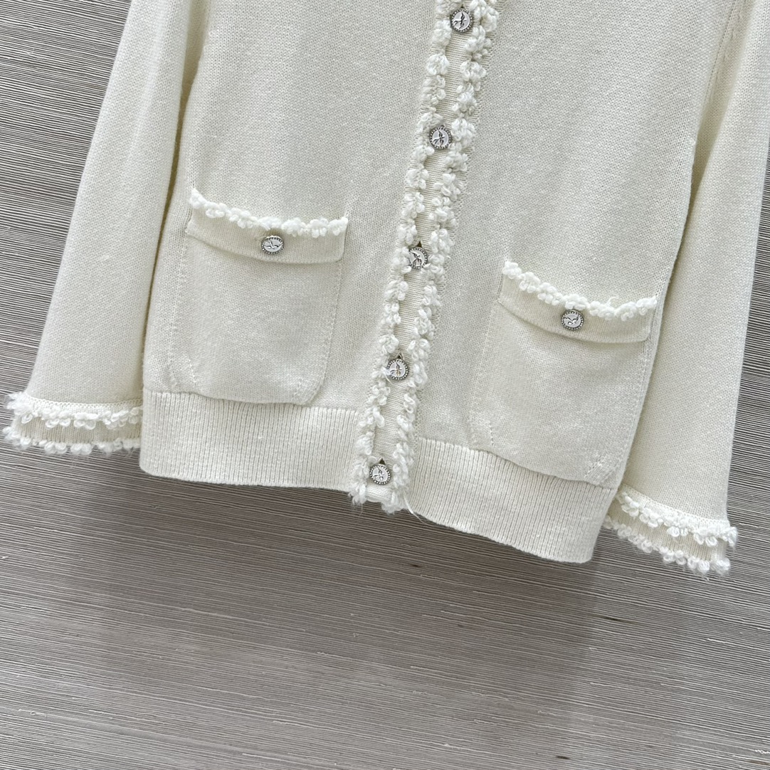 CHANE25SS Spice Round Neck Cardigan Jacket