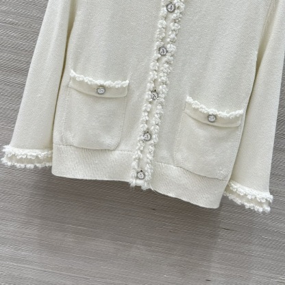 CHANE25SS Spice Round Neck Cardigan Jacket