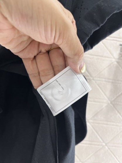 CHANE25SS Heavy Diamante Backless T-Shirt