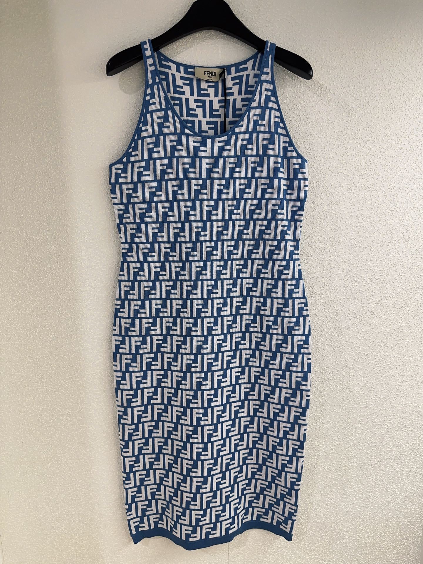 FEND25SS Jacquard Knit Vest Skirt