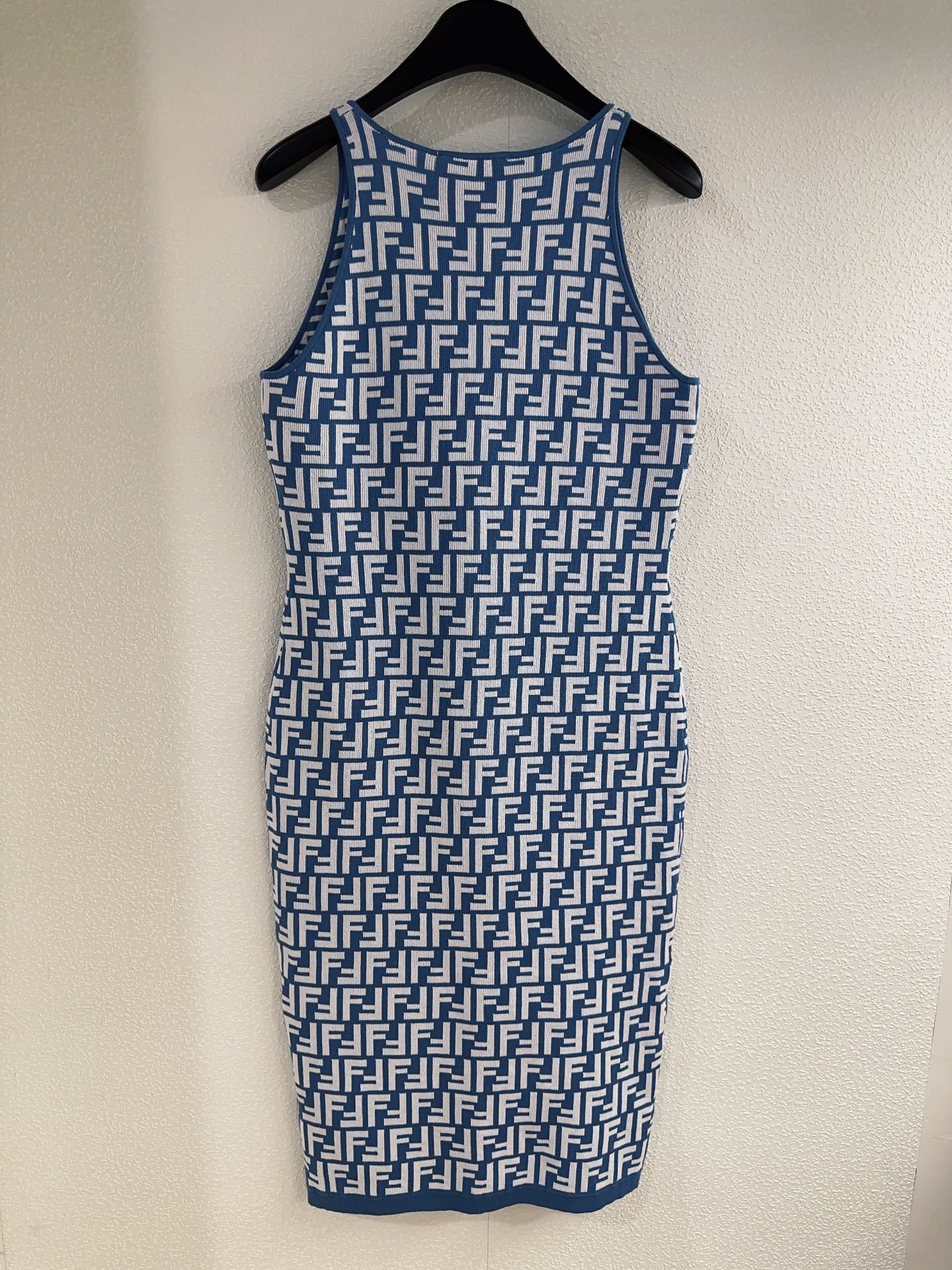 FEND25SS Jacquard Knit Vest Skirt