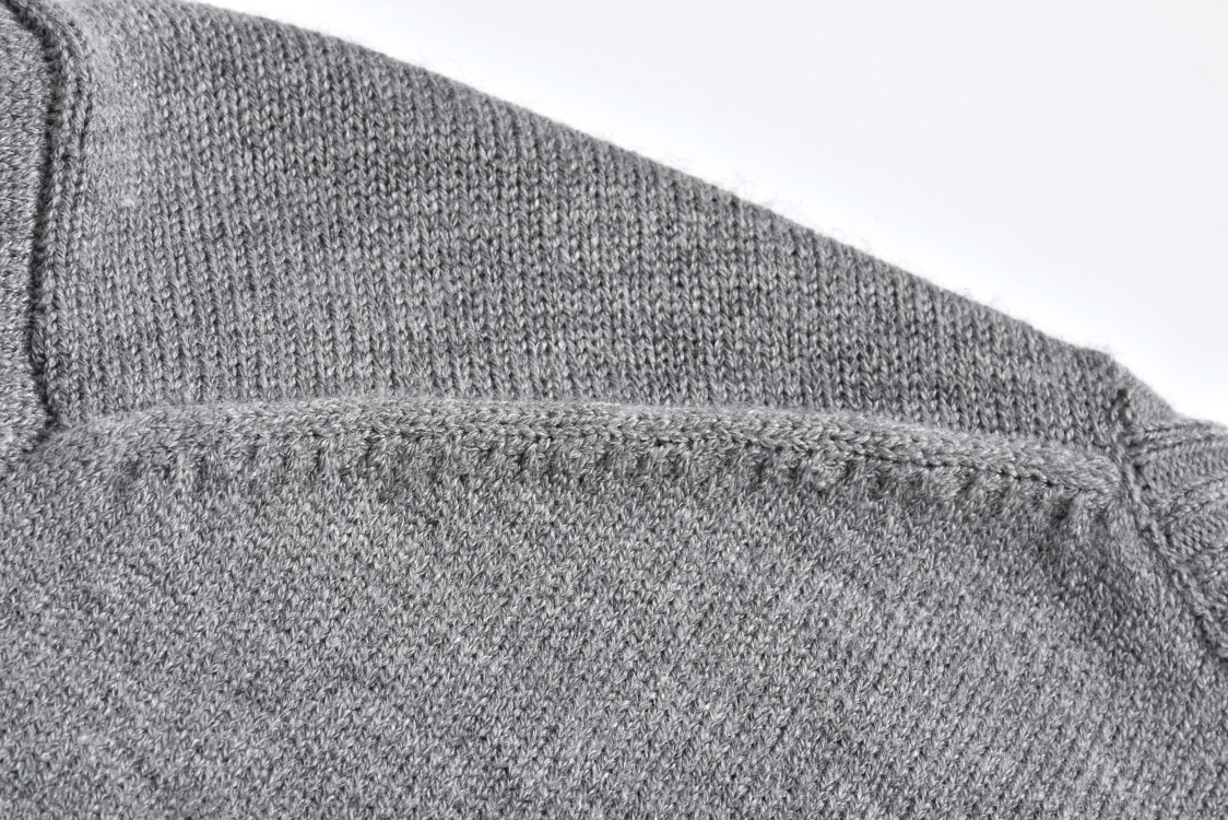 MIU Monogrammed Cashmere Cardigan