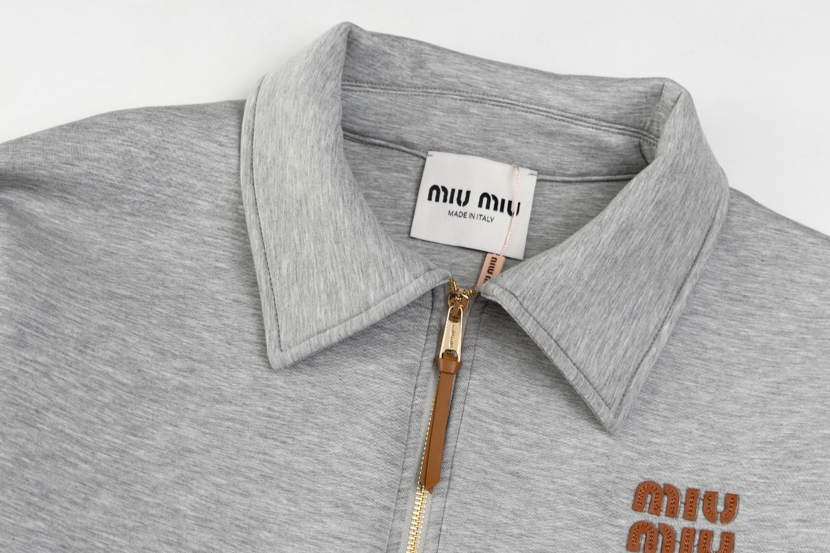MIU Grey Space Cotton Jacket