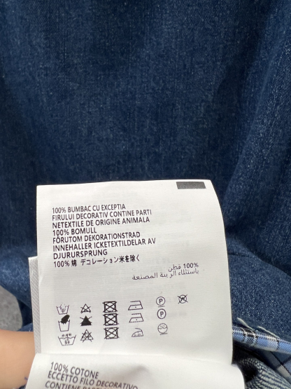 Miu denim back dress