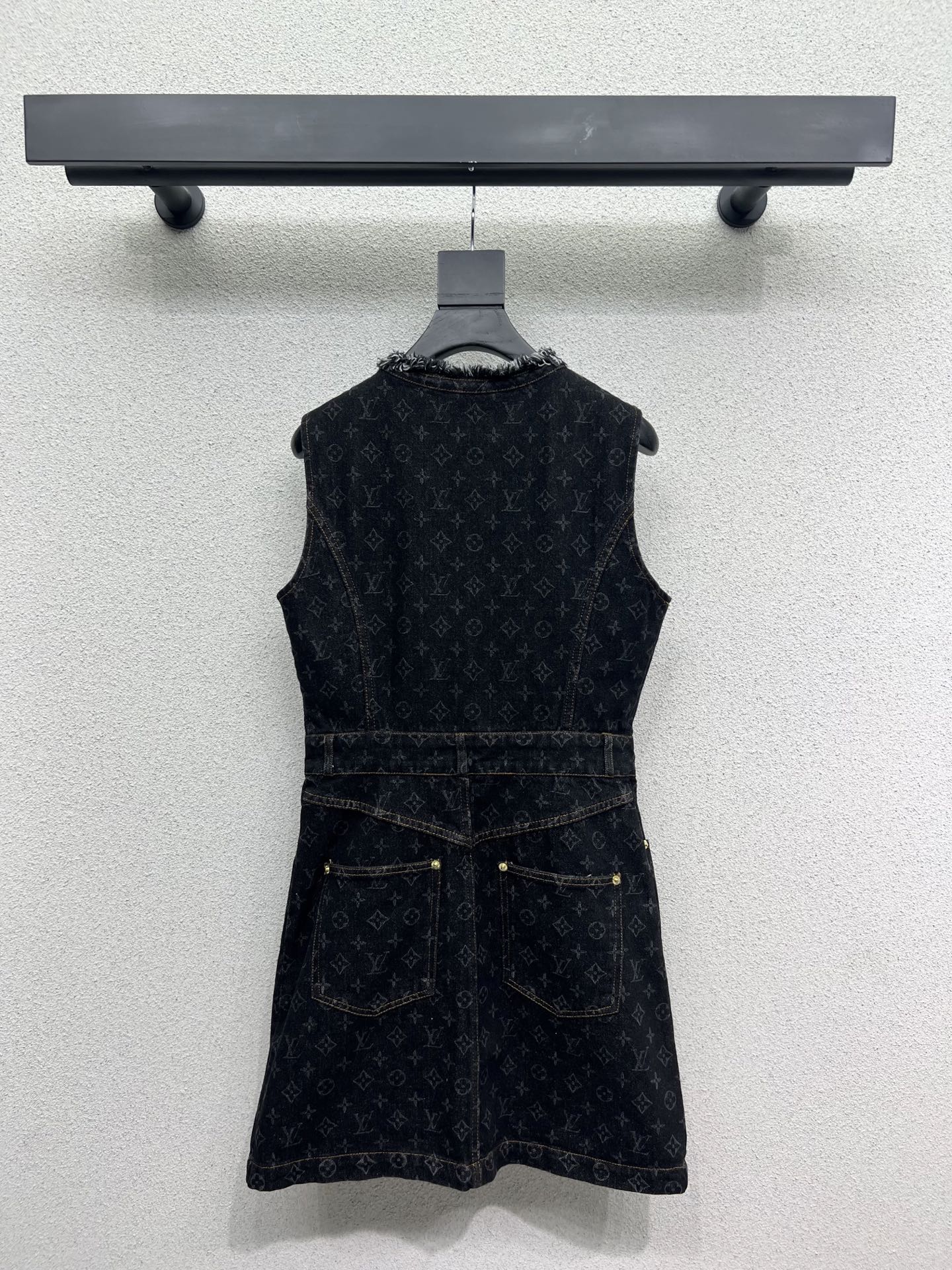 LOUIS VUIT25SS Classic Denim Dress