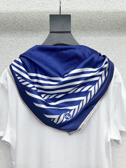 Louis Vuit25SS White Short Sleeve T-Shirt