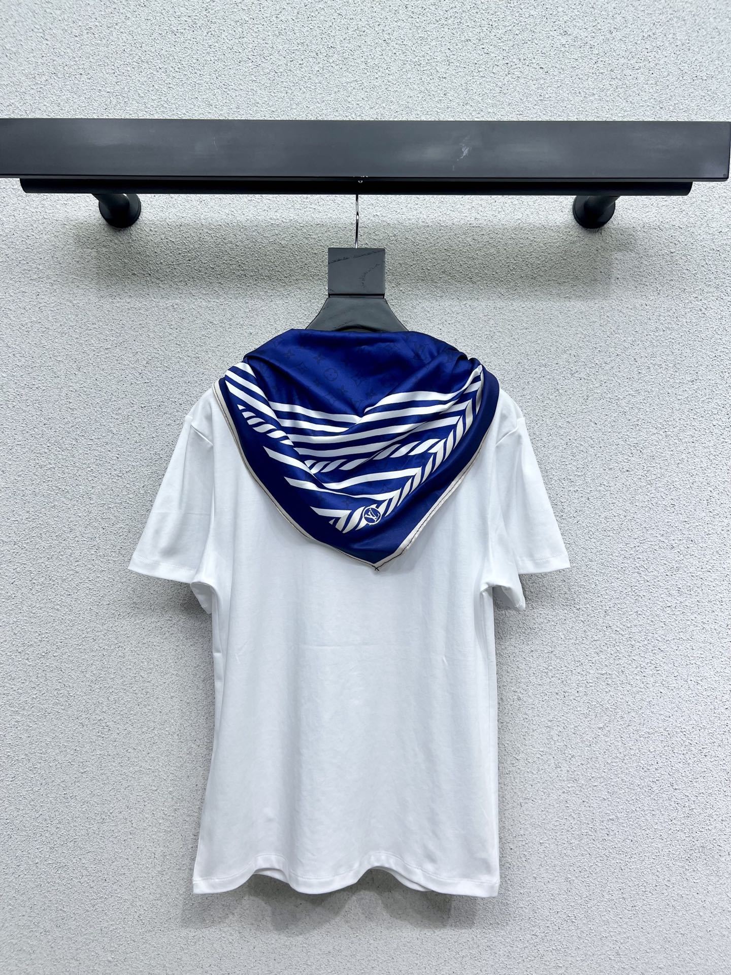 Louis Vuit25SS White Short Sleeve T-Shirt