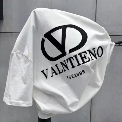 Round neck casual loose short sleeve