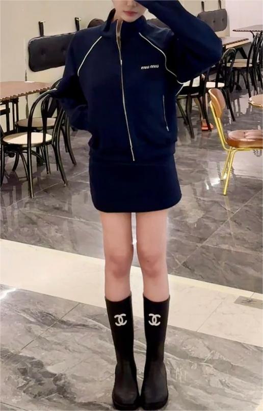 MIU25SS new zipper jacket