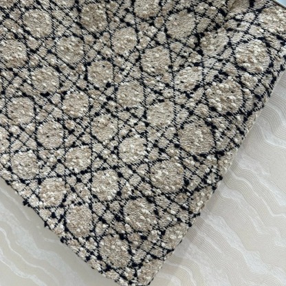 DIO Knitted Rattan Plaid Temperament Half-body Skirt