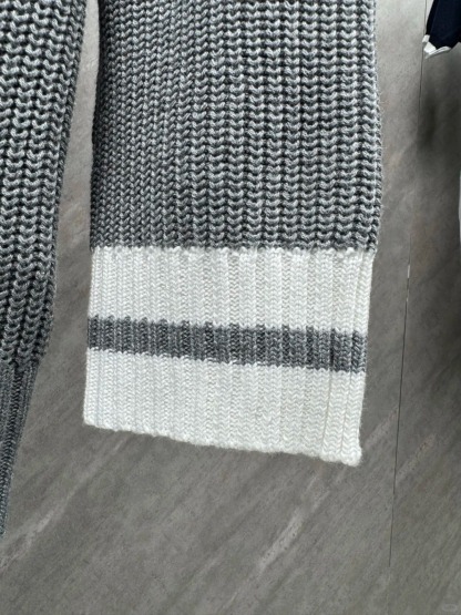 MIU25SS Grey Collegiate Sweater