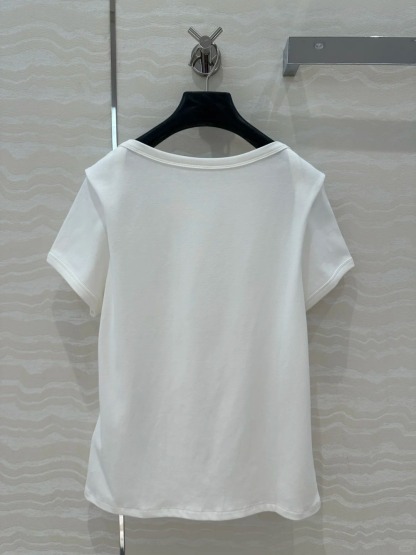 MIU25SS round neck sailboat co-branded T-shirt