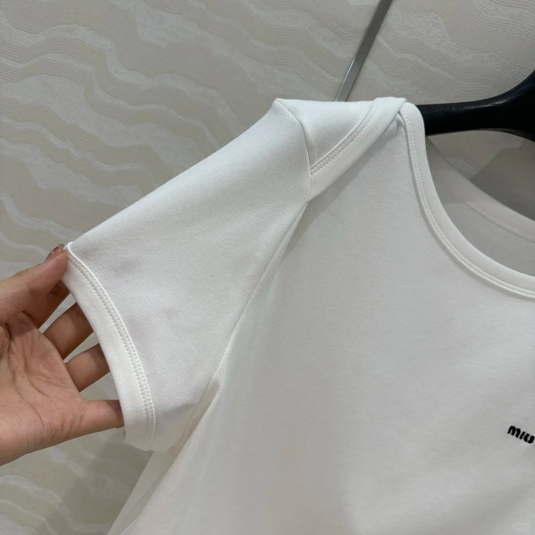 MIU25SS round neck sailboat co-branded T-shirt