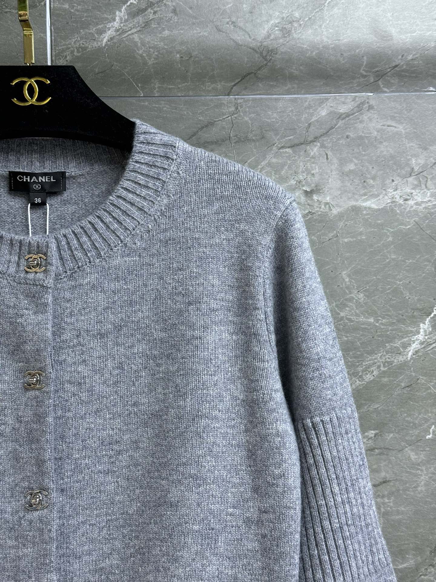 CC Exquisite button knit cardigan