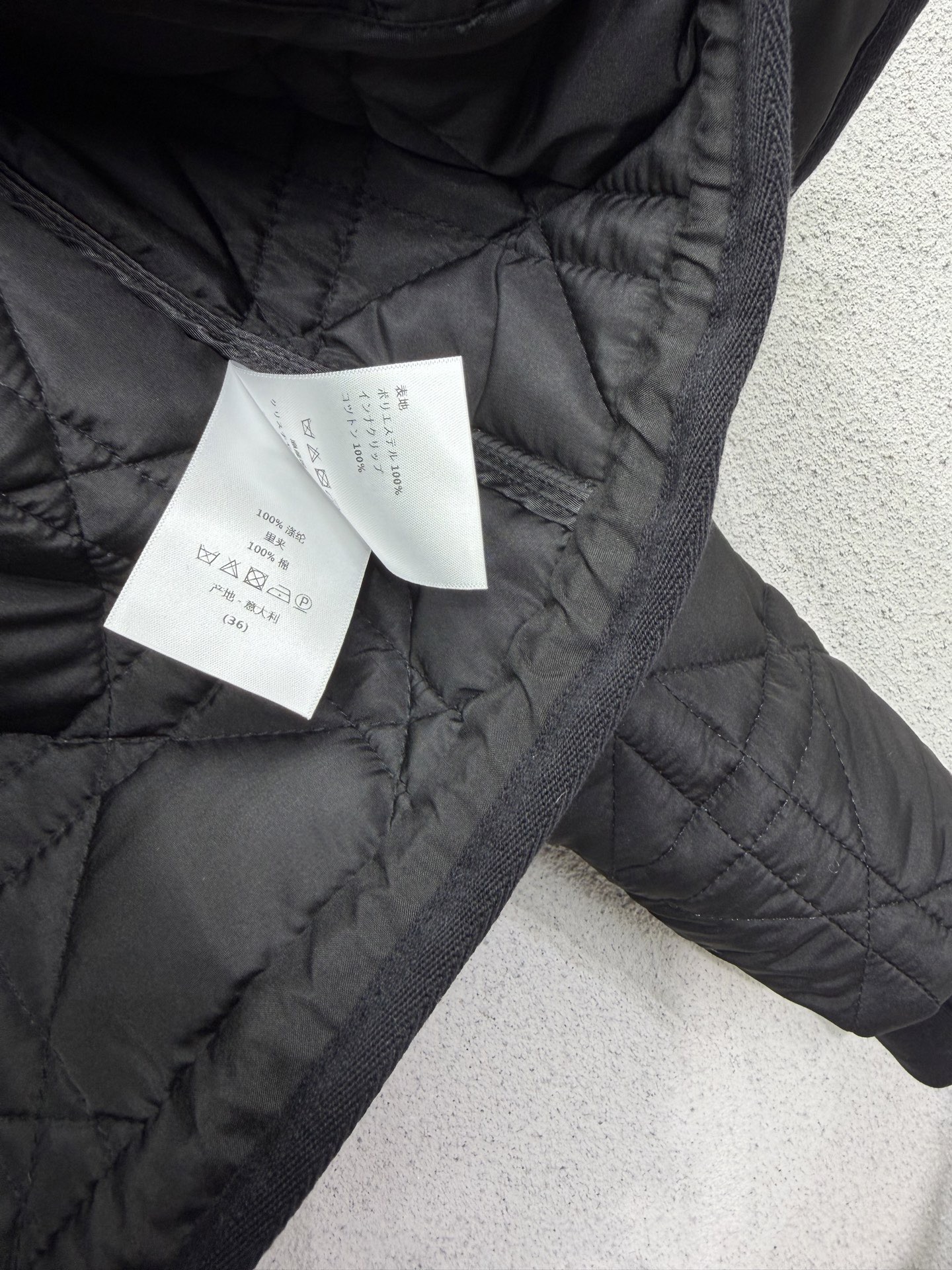 CD 25SS Ling grid pattern detachable scarf short cotton jacket