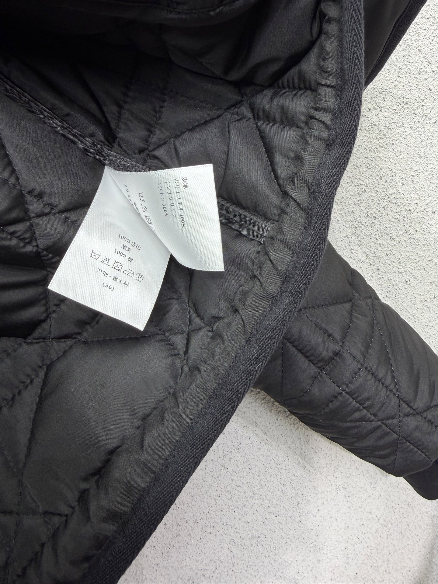 CD 25SS Ling grid pattern detachable scarf short cotton jacket