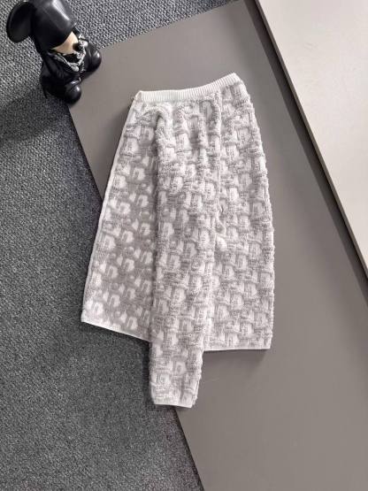 CD 25SS Full printed jacquard zipper sweater