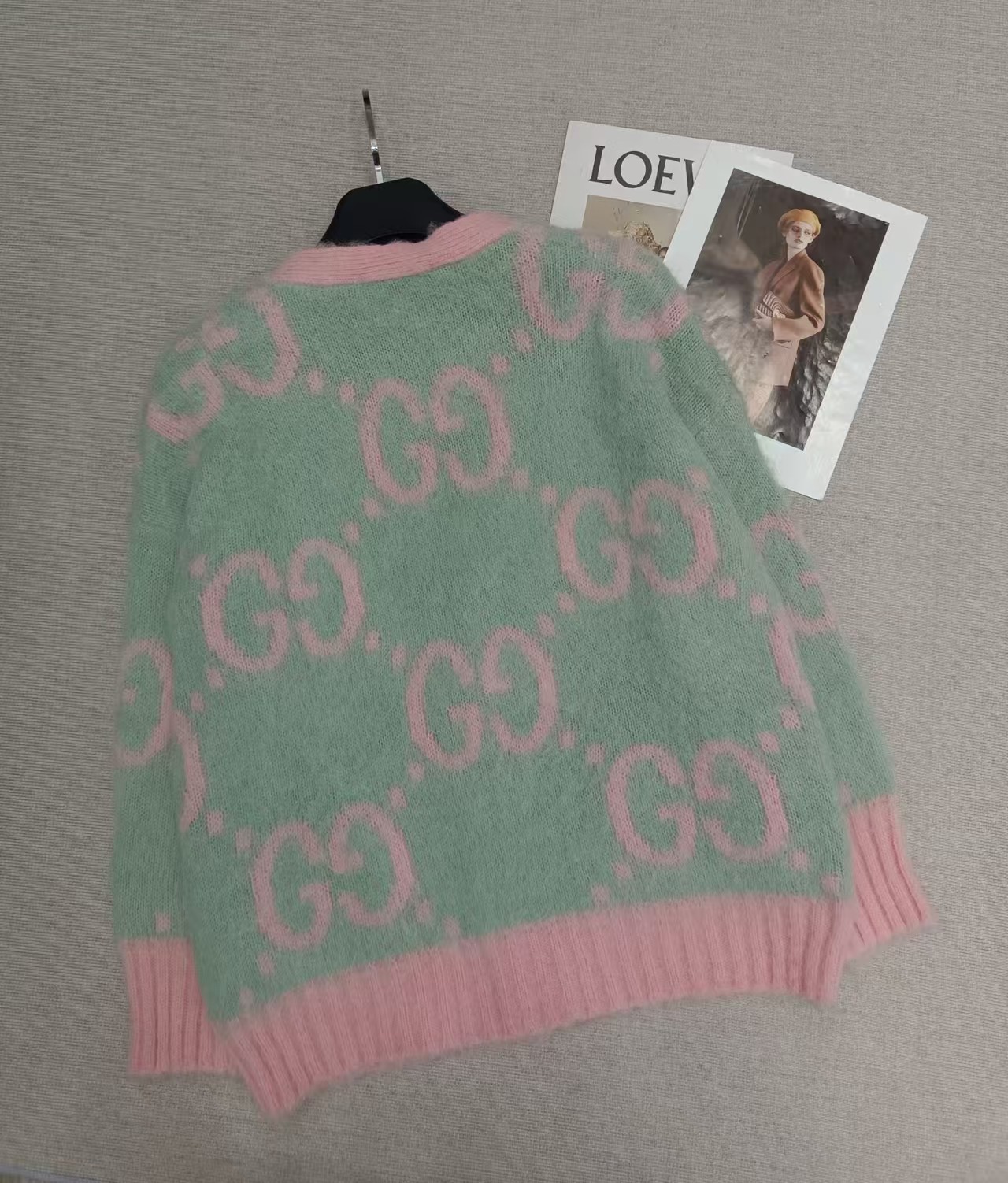 GG mohair cardigan