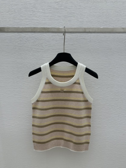 CHANE25SS Floral Tank Top