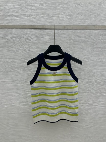 CHANE25SS Floral Tank Top