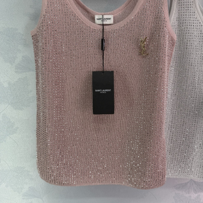 YS25SS Full Diamond Sparkling Design Vest