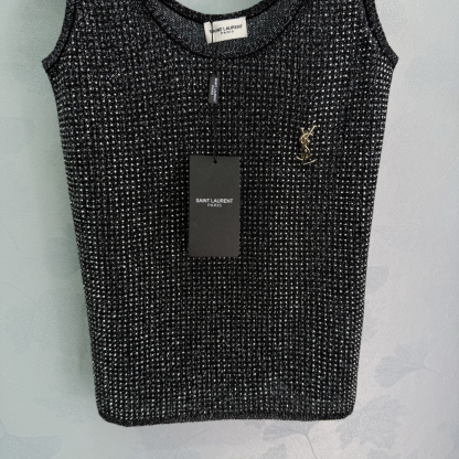 YS25SS Full Diamond Sparkling Design Vest