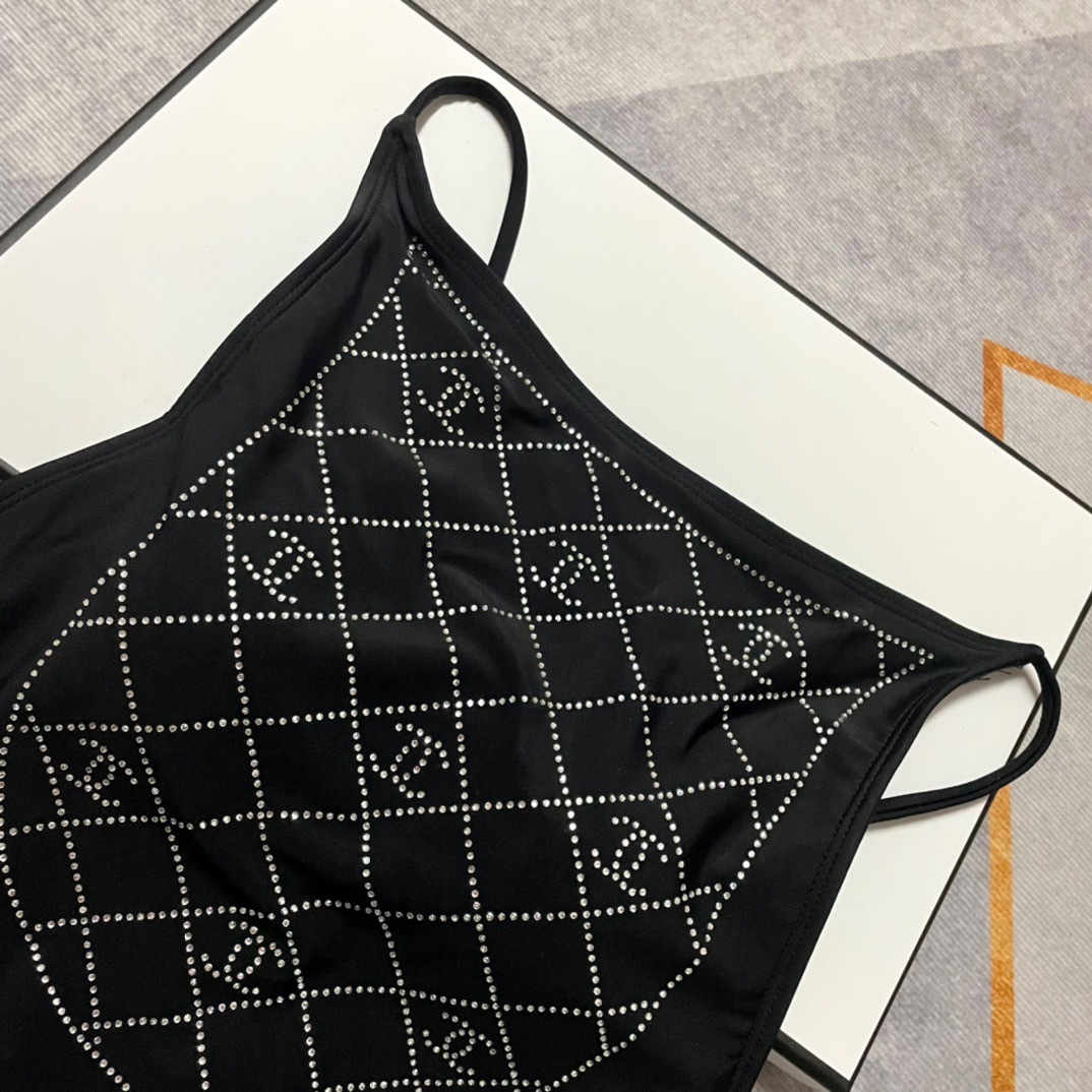 CHANE25SS  Diamante One-piece Swimsuit