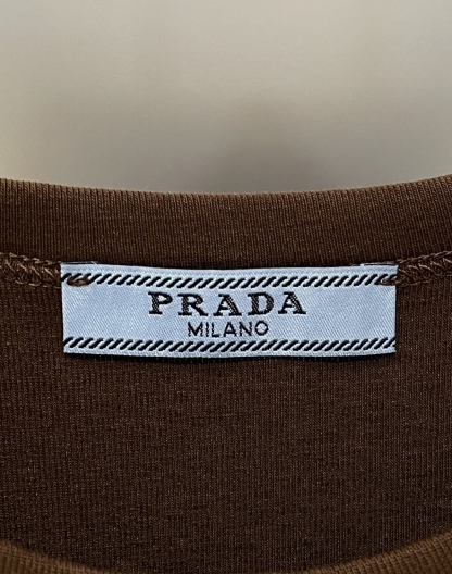 PRAD25SS Classic Threaded Peplum Triangle Label Vest