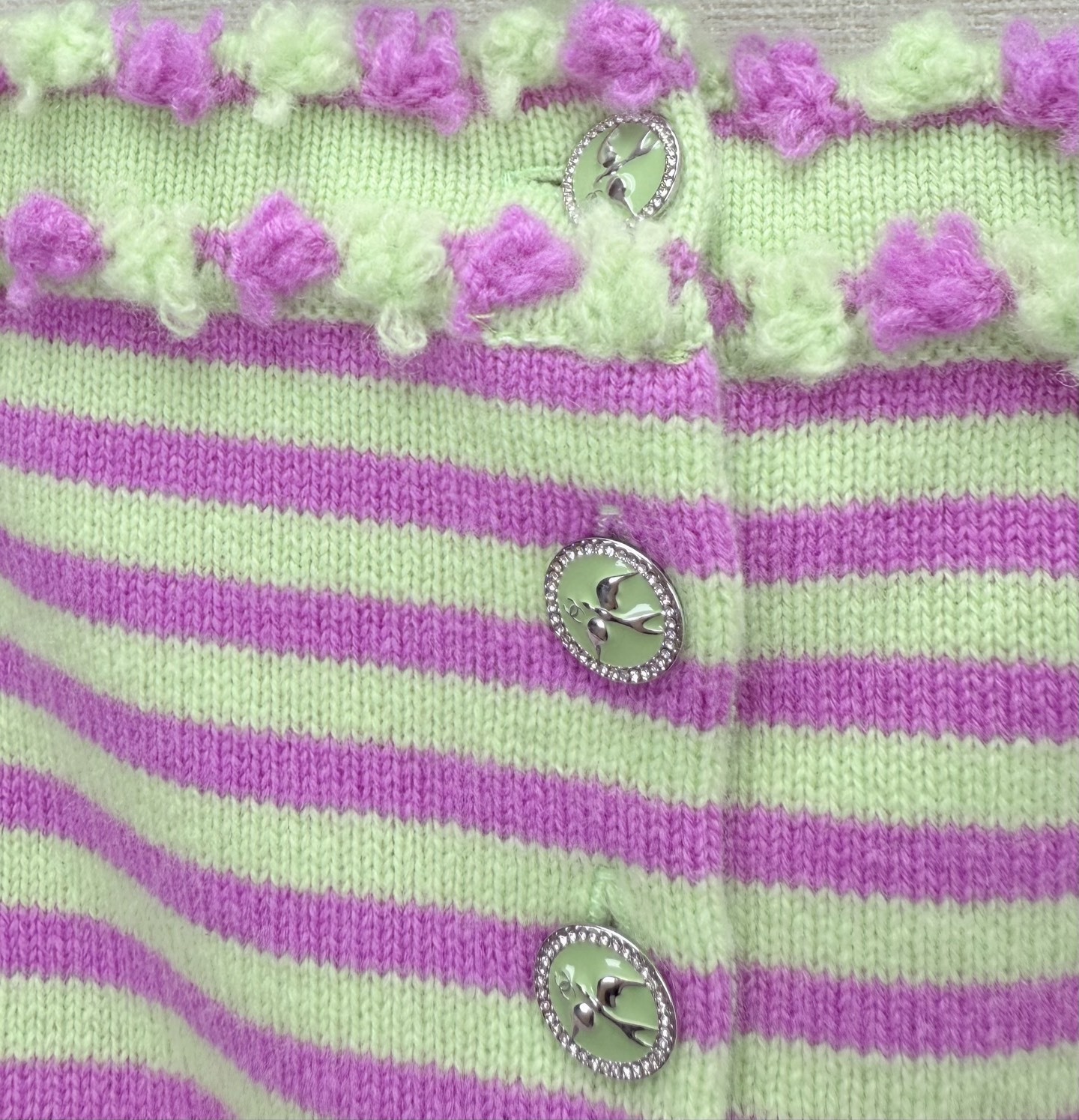 CHANE25SS Striped Bustier