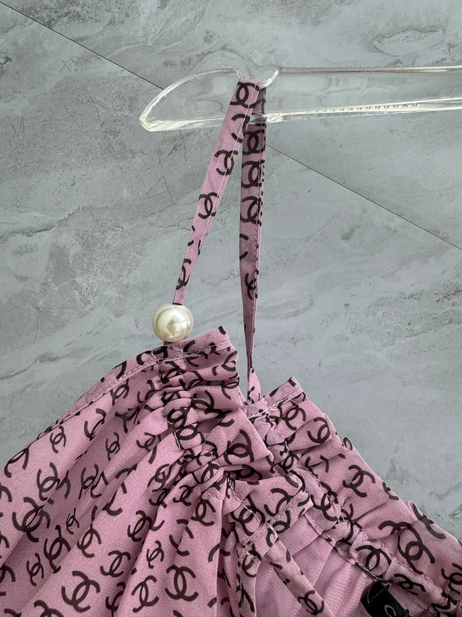 CHANE25SS double c all over print camisole top