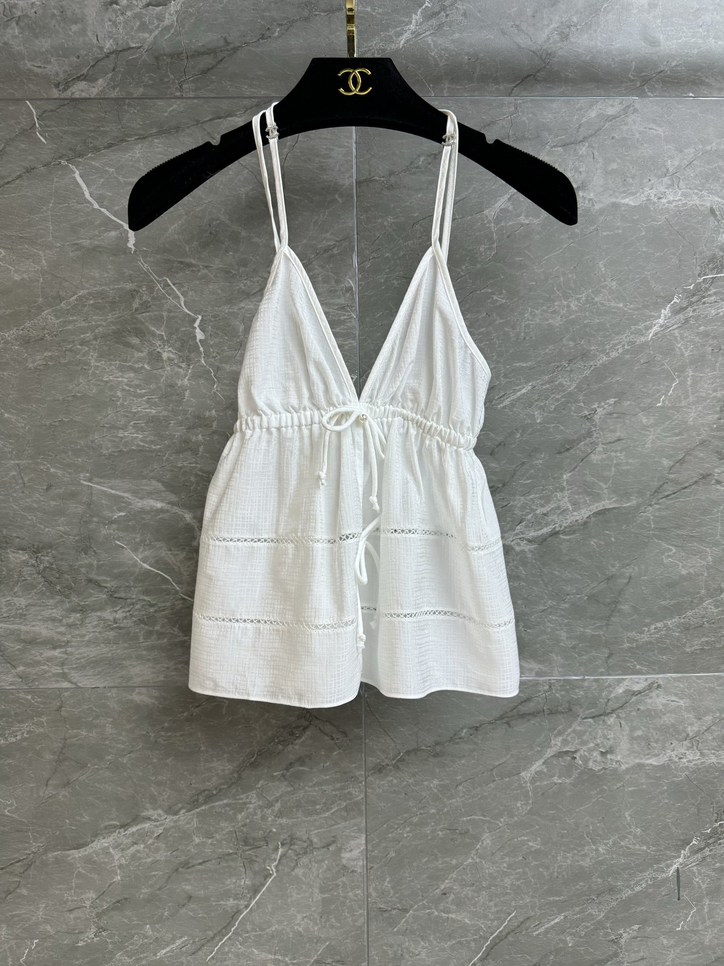CHANE25SS Bow Tie Camisole Vest