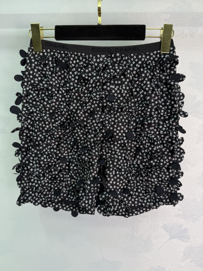 CHANE25SS Petal High Waist Shorts