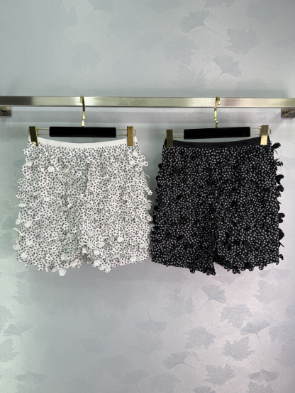 CHANE25SS Petal High Waist Shorts