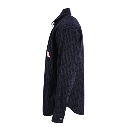 DIA  Printed denim long sleeved shirt