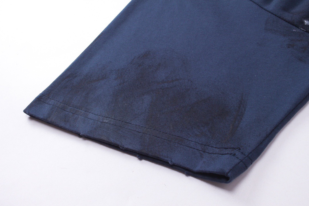 BA Football star's gradient printed short sleeved T-shirt