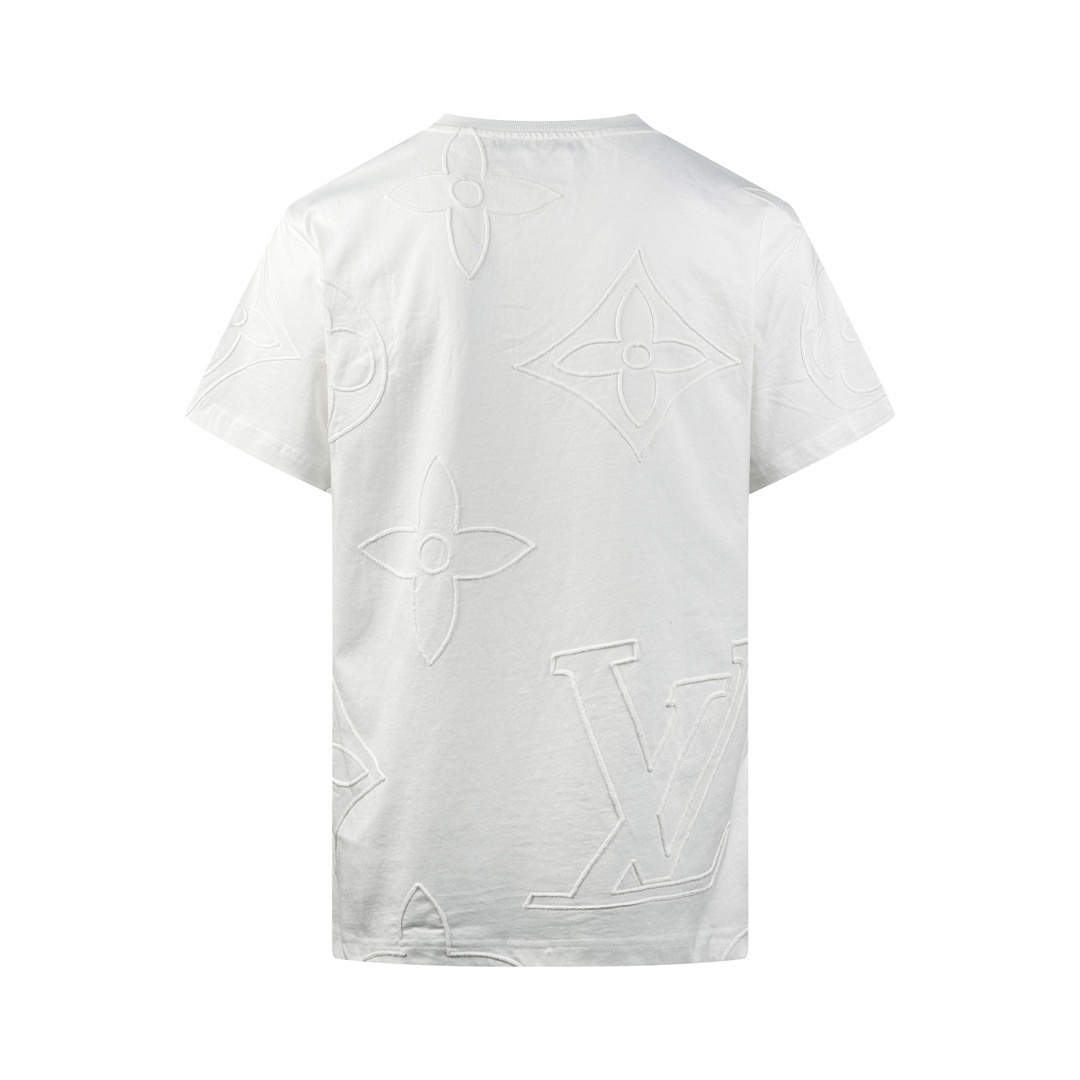 1V 25SS Dark floral logo T-shirt