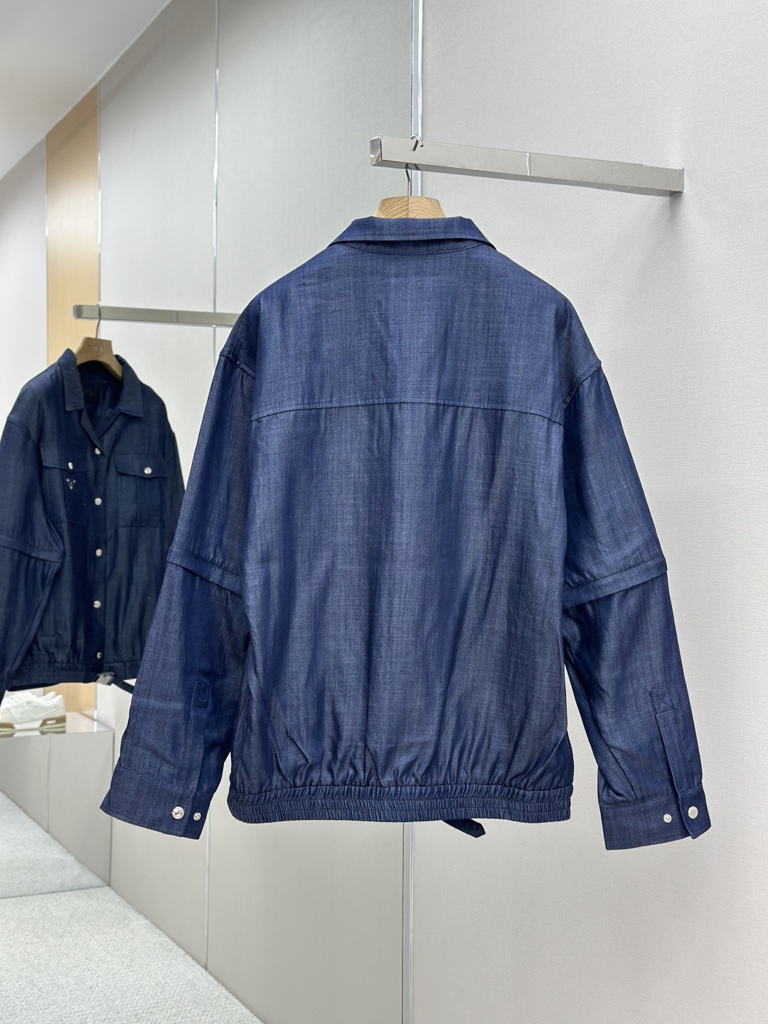 PLD Detachable sleeves for wearing denim jackets