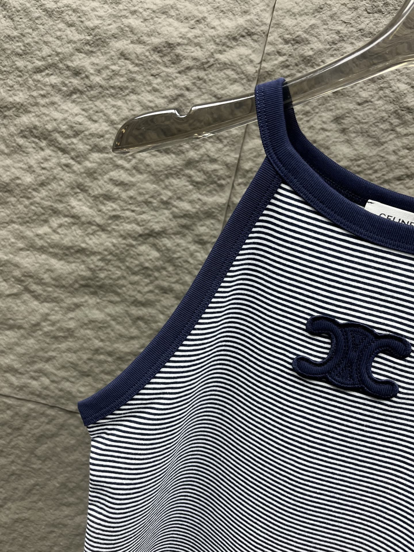 CLIN 25SS Striped knitted vest