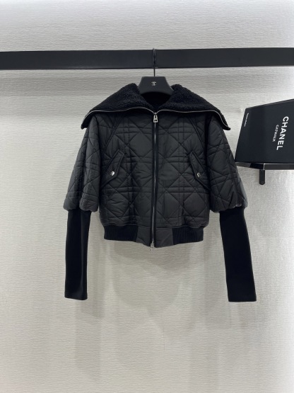 CD Threaded sleeve cotton jacket