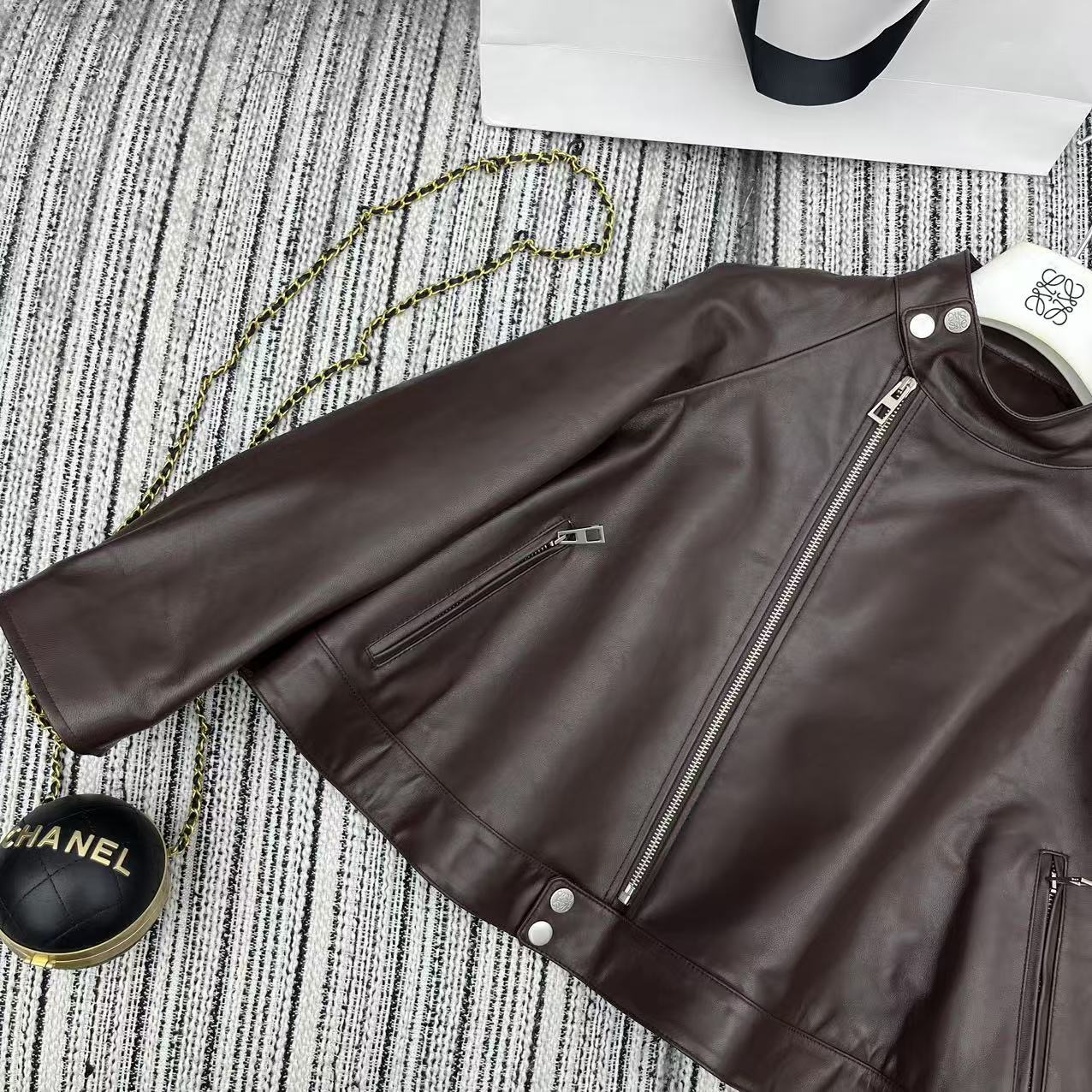 LEW 25SS Cape leather jacket