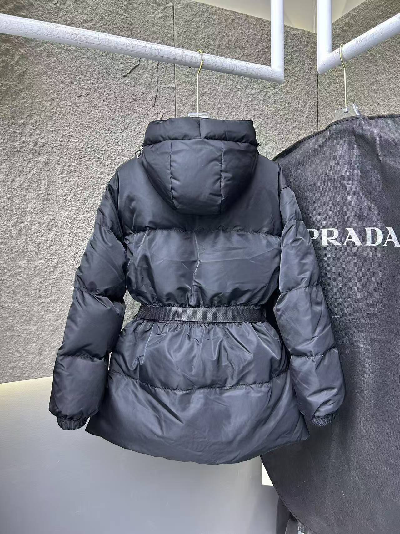 PRD 25SS Ant waist hooded down jacket