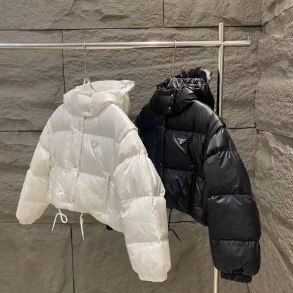 PRD 25SS Detachable 2-piece short hooded down jacket