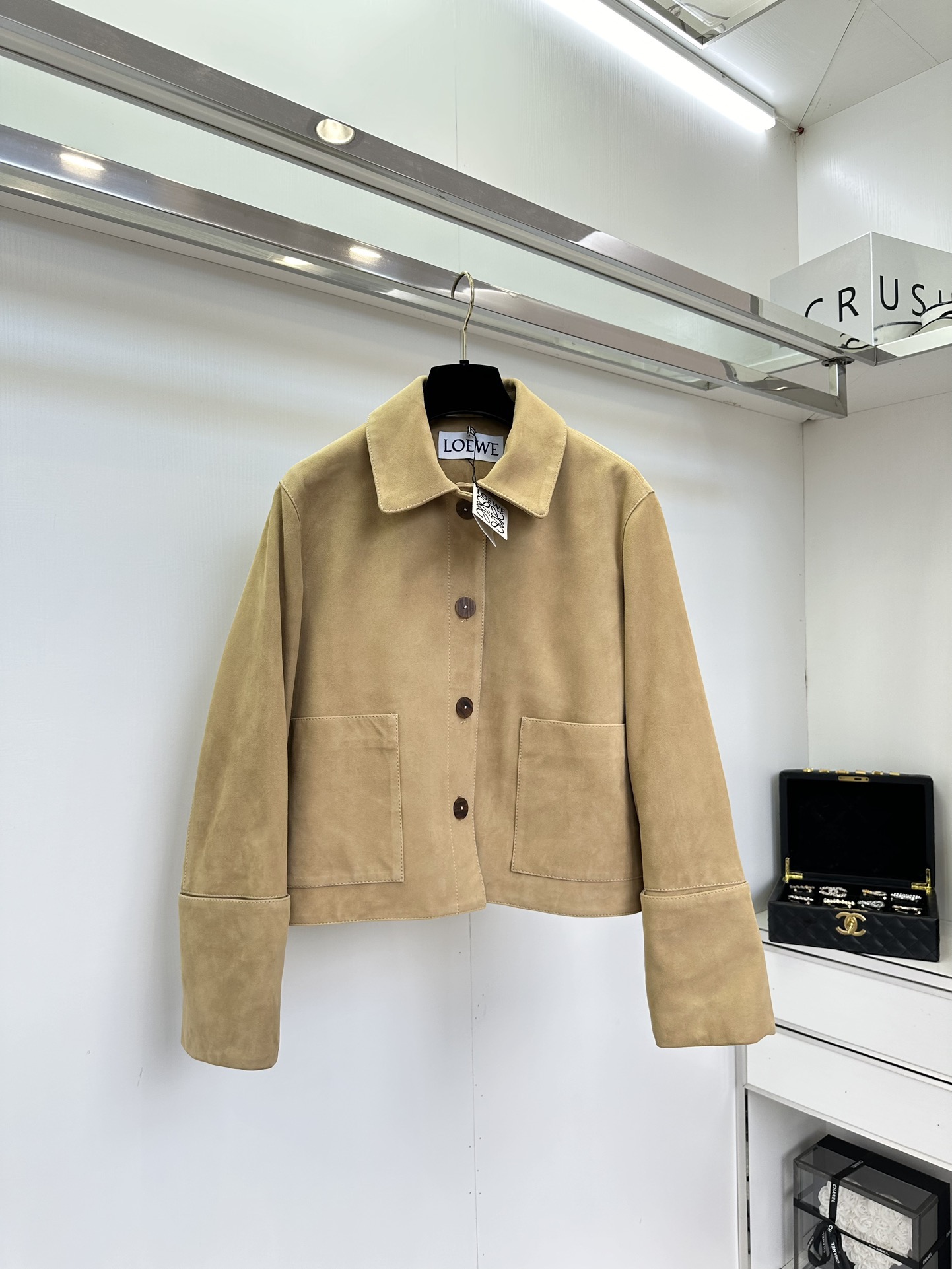 LEW 25SS Plush sheepskin jacket