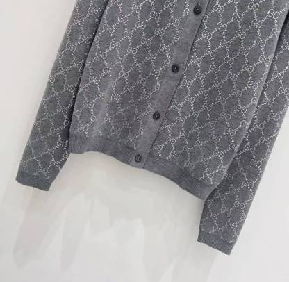 GG Hot stamping knitted cardigan