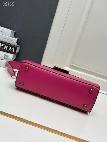 Ladies Exquisite Leopard Cat Handle Bag