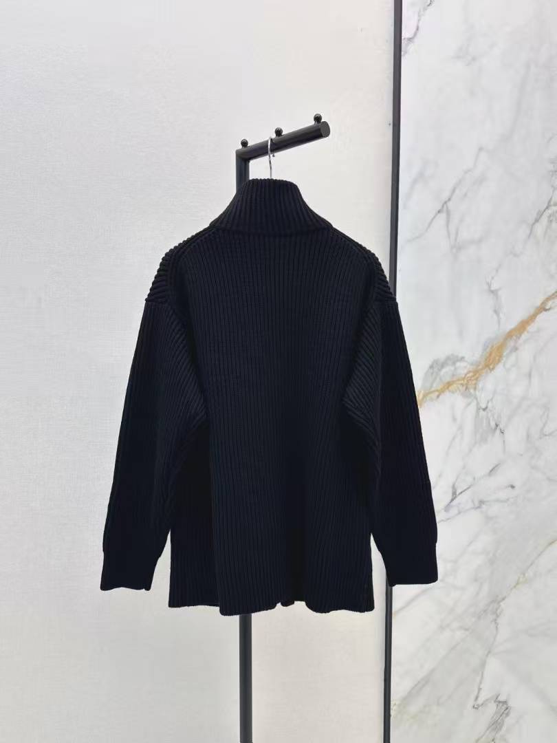 HH 25SS H pocket zipper long coat jacket