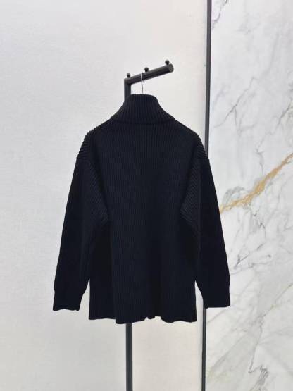 HH 25SS H pocket zipper long coat jacket