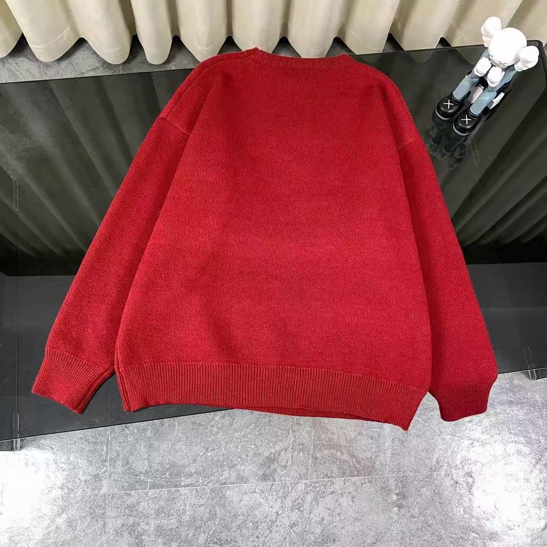 CC Classic LOGO Three Color Sweater