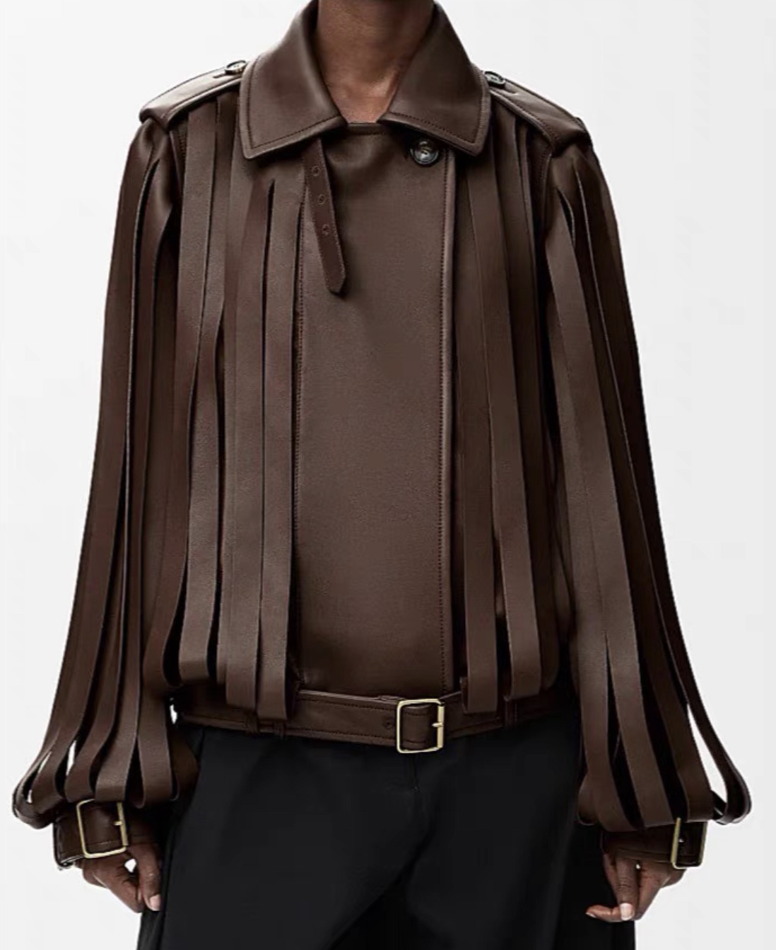 LEW 25SS Tassel leather jacket