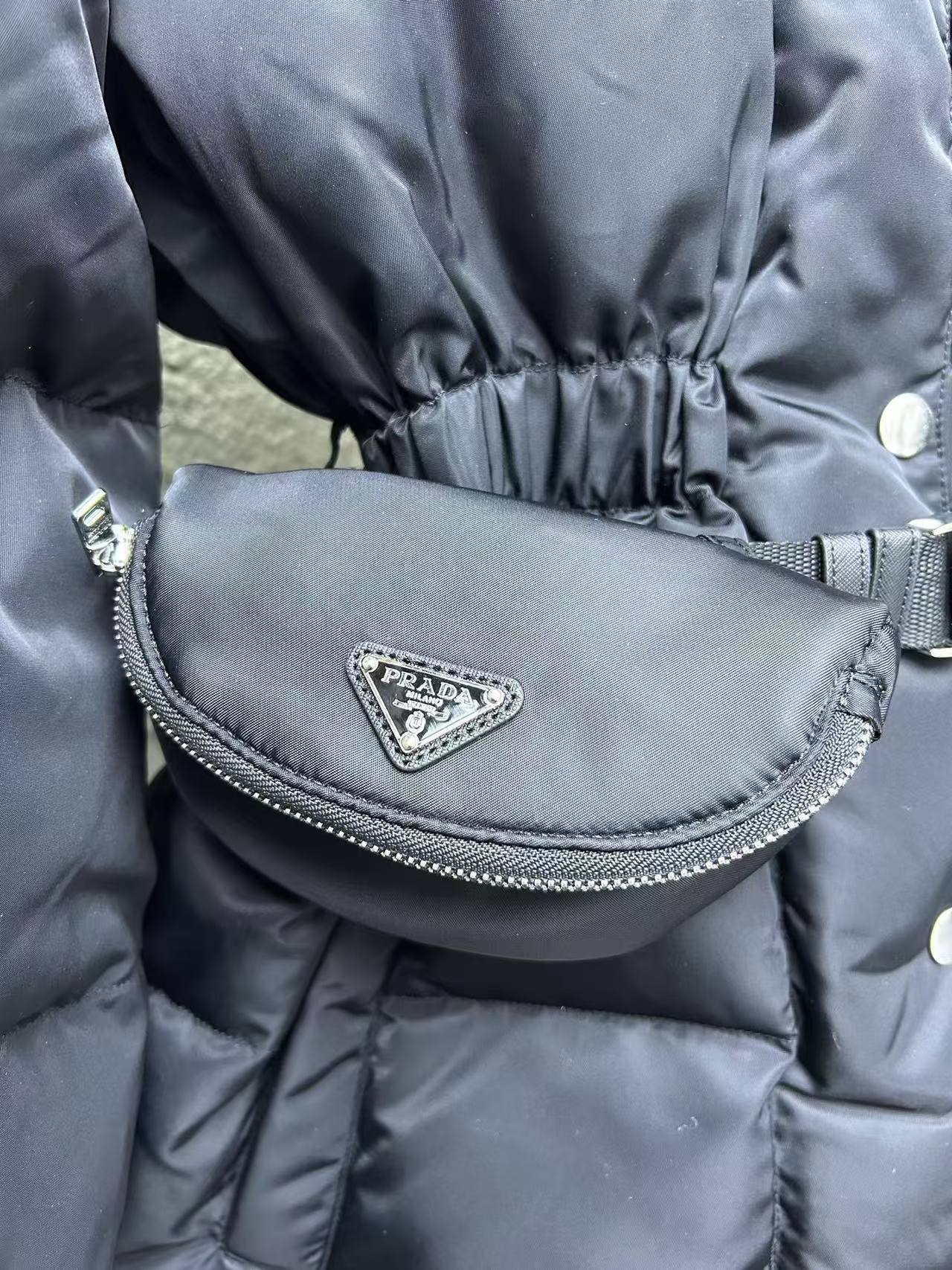 PRD 25SS Ant waist hooded down jacket